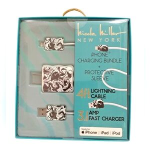 NICOLE MILLER NEW YORK IPHONE CHARGING BUNDLE